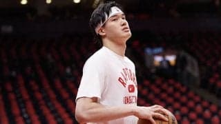 ラプターズが接戦を制してネッツに連勝…渡邊雄太は出番なし