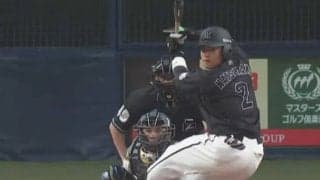 ロッテドラ1松川に漂う「幕張の城島」　左手1本の“芸術打”は「センスしかない」