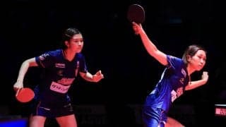 世界3位のカットマンダブルスが勝利　九州アスティーダが先制＜Tリーグ女子セミファイナル＞