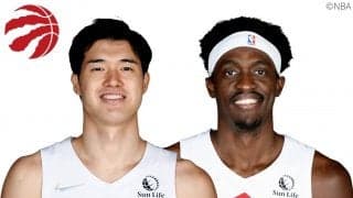 “マイガイ（My guy）”渡邊雄太を元気づけるパスカル・シアカム - ラプターズのケミストリーを象徴するリーダーの笑顔