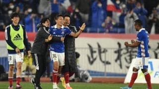 西村拓真、初先発の2得点で晴れて「マリノスファミリー」の一員に！「13.561kmを走るガッツ」で最後までピッチに立った【横浜Ｆ・マリノスｖｓヴィッセル神戸】(1)