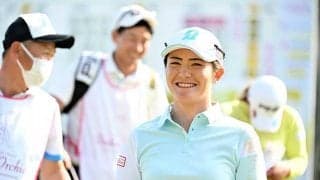 渡邉彩香、2022年初日に単独首位　メンタルトレーナーの「自分を認めて」で変わった心