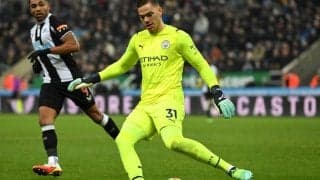 シティの誰よりもうまい?! CL前のエデルソンのPK練習を英メディアが再紹介「自分がGKでも止められないんじゃ…」