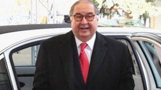 元アーセナル共同オーナー、エバートンのスポンサーでもあったウスマノフ氏にイギリス政府が制裁