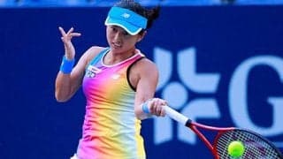 土居 ストレート勝ちで複4強 