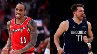 ブルズのデマー・デローザンとマブスのルカ・ドンチッチが2月の月間最優秀選手に選出