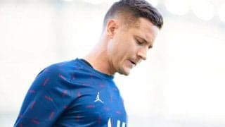 右目が腫れ上がった痛々しい姿…PSGのMFが原因は明かさずも「難しい日々を過ごしている」