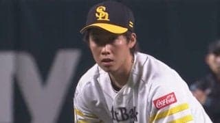 鷹・甲斐拓也も絶賛「ボール素晴らしい」　23歳育成右腕が150キロ台連発でアピール