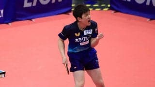 張本、戸上、宇田らが2回戦へ　篠塚は左腕対決制す＜卓球・LION CUP TOP32男子単1回戦①＞