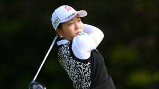 18歳新人の佐藤心結、祖父の観戦に応える「68」で上位浮上「応援が心強かったです」