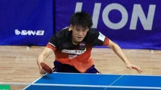 戸上隼輔「チャレンジャー精神が欠けていた」同世代に惜敗＜卓球・LION CUP TOP32＞
