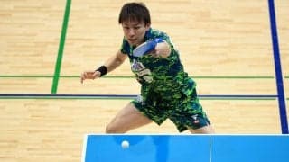 “無欲の4強”丹羽孝希　選考会前でもTリーグに出続けた理由とは＜卓球・LION CUP TOP32＞