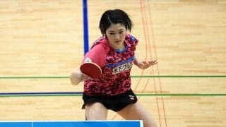 「“Wみゆう”で行けて嬉しい」木原美悠、世界選手権代表内定に嬉し涙＜卓球・LION CUP TOP32＞
