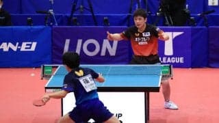 張本智和、4強入り「久しぶりの達成感のある勝利」＜卓球・LION CUP TOP32＞