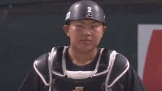 佐々木朗希の163キロを“ビタドメ”　ロッテ高卒ルーキーが「キャッチングうますぎ」