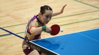 伊藤美誠、準々決勝敗退「点数が取れない初めての感覚」＜卓球・LION CUP TOP32＞