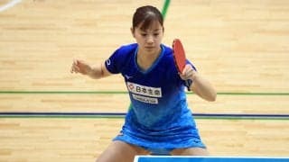 長﨑美柚、圧巻の完封勝利　決勝で早田ひなに挑む＜卓球・LION CUP TOP32女子単準決勝＞