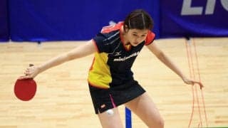 橋本帆乃香、平野美宇に完勝で7位フィニッシュ＜卓球・LION CUP TOP32女子単順位決定戦＞
