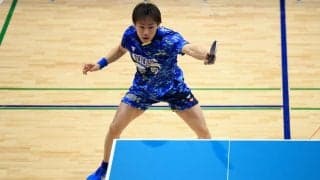 4位の丹羽孝希「重要な大会を見極めて照準を合わせて頑張っていく」＜卓球・LION CUP TOP32＞