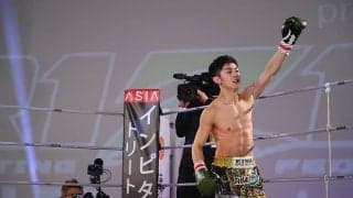 【格闘技／RIZIN LANDMARK vol.2】吉成名高、鮮烈カウンターでTKO勝利　榊原CEOも絶賛「あっぱれです」