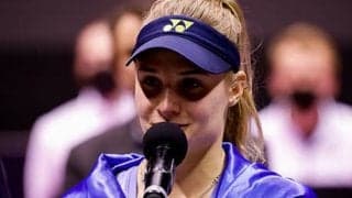 準Vの賞金 母国ウクライナに寄付