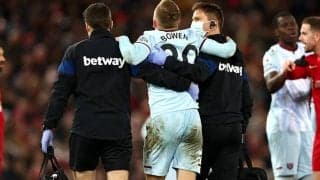 ウェストハムに朗報…負傷交代のボーウェン、重傷にあらず