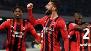 首位攻防戦で勝利のミラン、決勝弾のジルーは「当然の勝利だ」