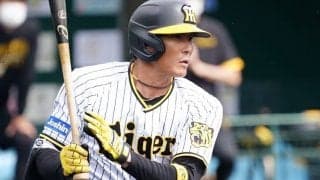 「異次元のスイングスピード」　虎糸井の豪快バックスクリーン弾が「本当に40歳!?」