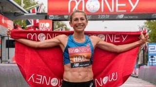 「この美しい国、日本で走る機会に感謝」　東京マラソン女子8位の米選手が日本語でお礼