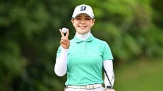 女子ゴルフ吉田優利、見返した小学校の卒アルに照れ笑い「こんなこと書いていたなんて」