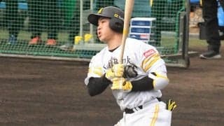 鷹20年ドラ1井上、開幕1軍アピール弾　山口から先制2ラン「次の打席でも良い結果を」
