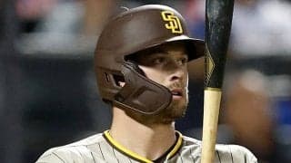 「壁に穴開けないように」　部屋で窮屈そうにバット振る西武新助っ人が「かわいい」