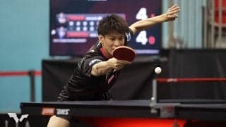 戸上隼輔、予選3回戦へ　インド選手破り本戦進出なるか＜卓球・WTTシンガポールスマッシュ2022＞