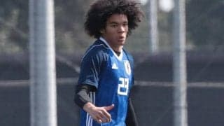 A代表にも帯同した17歳CBチェイス・アンリ、U-21代表トレーニングで学んでいるのは「ボールの運び方」