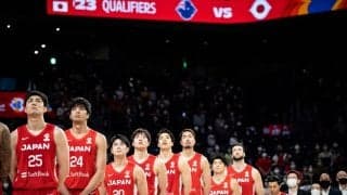 FIBA男子世界ランキング最新版、日本は38位に後退