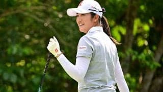 稲見萌寧、前年Vの記憶は「思い出さない」　コース苦手意識も「はまれば67くらい出る」