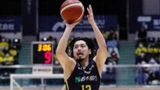 宇都宮ブレックスの渡邉裕規、千葉戦でB1個人通算3ポイント400本成功