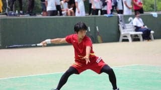 【連載】『令和３年度卒業記念特集』第39回　山根稔平／ソフトテニス