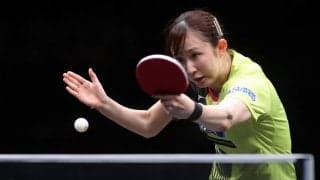 早田ひな、世界選手権女子複3位に辛勝で初戦突破＜卓球・WTTシンガポールスマッシュ2022＞