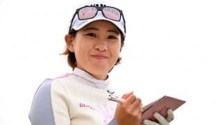 永井花奈が3位発進！　昨年POで稲見萌寧に敗れ2位、4年5か月ぶりVへ「勝ちたいです」