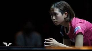 佐藤瞳、東京五輪金メダリスト相手に善戦も初戦敗退＜卓球・WTTシンガポールスマッシュ2022＞