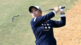 2位浮上の西郷真央、ツアー史上3人目の初優勝から2戦連続V射程「結果がついてくれば」