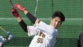 巨人の55番を背負う秋広優人が語る今季。中田翔に「ライバルと思ってもらえるように食らいつきたい」
