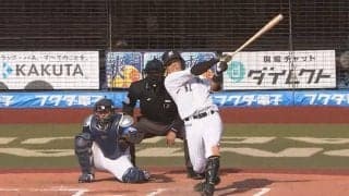 打球を見失い場内騒然「角度おかしい」　期待の21歳、“超低空弾”が「本当に弾丸」