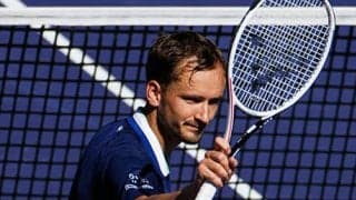 メド 世界1位としての初陣に勝利