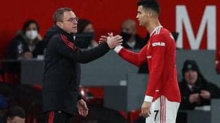 ラングニック、3発C・ロナウドを冗談めかしながら激賛　「私が来てからのベストパフォーマンス」