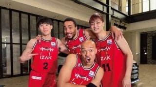 富山グラウジーズの飴谷由毅、ブライス・ジョンソン、宇都直輝、晴山ケビンがネッツトヨタ富山のCMに出演