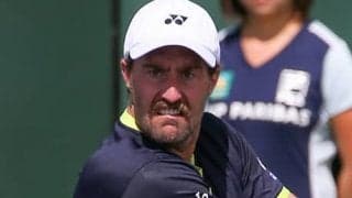 エース19本 カラツェフ破る