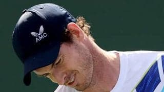 マレー 10度目3回戦ならず