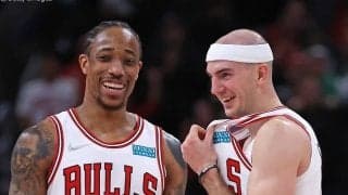 約2か月ぶりにケガから戦列復帰したブルズのアレックス・カルーソ「最高だった」